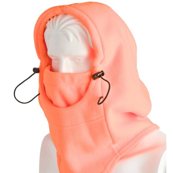 NEW TURTLE FUR Chelonia Fleece Alien Overhood Hunter Orange 164tn - Picture 1 of 5